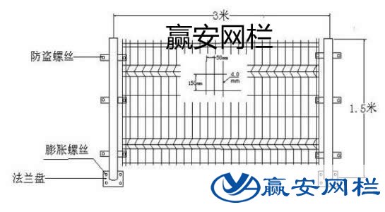 護欄網(wǎng)圖紙