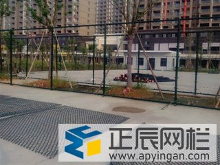 籃球場(chǎng)圍網(wǎng)施工圖